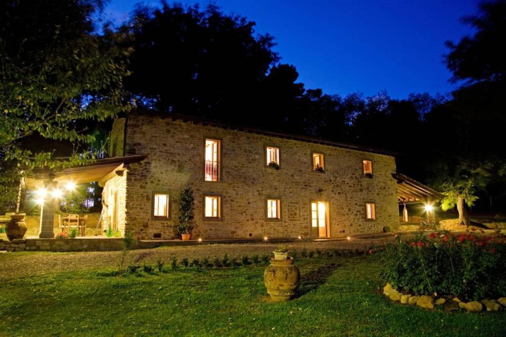 Villa Liz Tuscany, Private Pool, Hot Tub, Property Fenced, Pets Allowed Poppi Luaran gambar